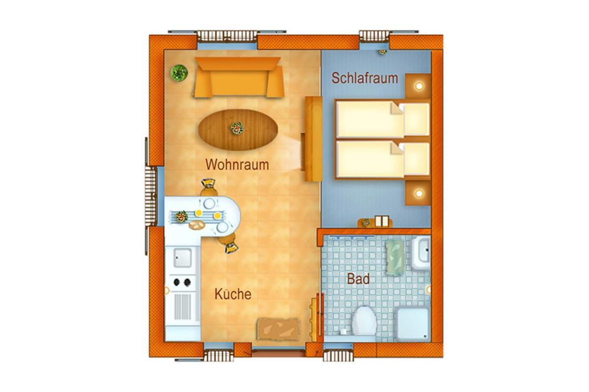 אוקריץ Seetelhotel Nautic Usedom Duenenhaeuser חדר תמונה
